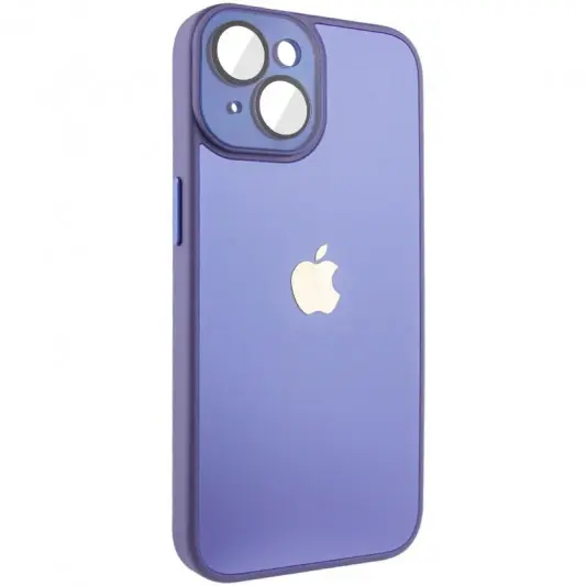 Чохол TPU+Glass Sapphire Midnight для Apple iPhone 14 Plus (6.7"), Бузковий / Dasheen - зображення 1 
