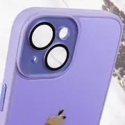 Чохол TPU+Glass Sapphire Midnight для Apple iPhone 14 Plus (6.7"), Бузковий / Dasheen