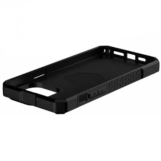Ударопрочный чехол UAG Monarch Pro with MagSafe Leather для Apple iPhone 15 Pro (6.1"), Черный - изображение 2