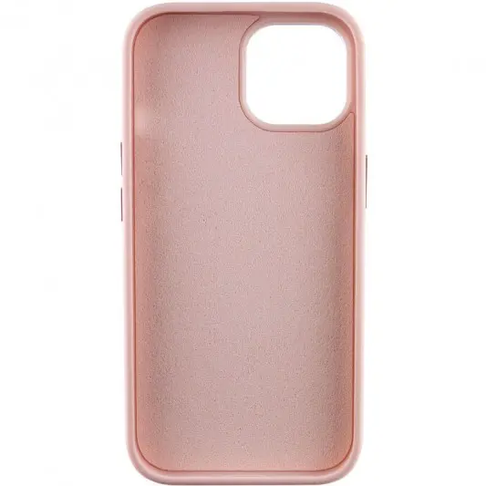 Чохол TPU+Glass Sapphire Midnight Open Camera with MagSafe для Apple iPhone 15 (6.1"), Рожевий / Pink Sand - зображення 3 