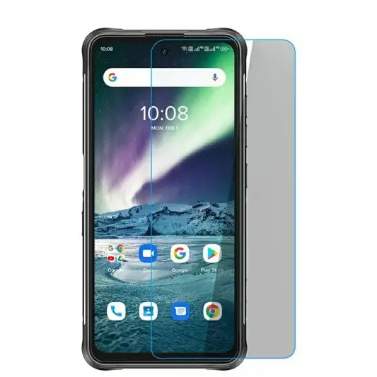 Закаленное защитное стекло на Umidigi Bison 2 Прозрачное