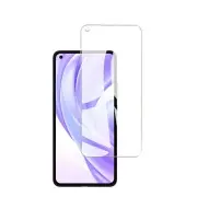 Закаленное защитное стекло на Redmi K30s / с вырезом под камеру / Прозрачное