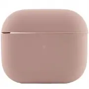 Силиконовый футляр для наушников AirPods 3, Розовый / Pink Sand