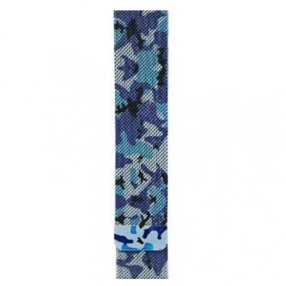 Ремінець Milanese Loop для Xiaomi Amazfit / Samsung 20 mm, Blue Camouflage