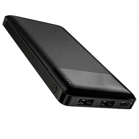Портативное зарядное устройство Power Bank Hoco J72 10000 mAh Черный - изображение 2