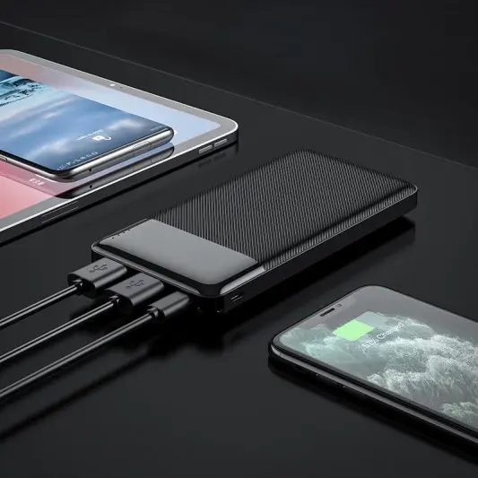 Портативное зарядное устройство Power Bank Hoco J72 10000 mAh Черный - изображение 4