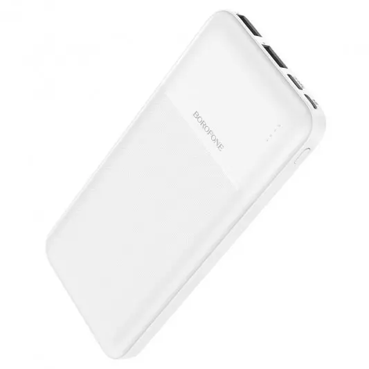 Портативное зарядное устройство Power Bank BOROFONE BJ16 10000 mAh Белый - изображение 1