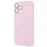 Чехол для Apple iPhone 12 Pro (6.1"") - TPU+Glass Sapphire matte case Chanel Pink