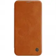 Кожаный чехол (книжка) Nillkin Qin Series для Apple iPhone 12 Pro / 12 (6.1"")