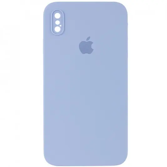 Чехол Silicone Case Square Full Camera Protective (AA) для Apple iPhone XS Max (6.5"")