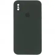 Чехол Silicone Case Square Full Camera Protective (AA) для Apple iPhone XS Max (6.5"")
