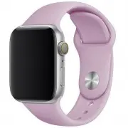 Силіконовий ремінець для Apple watch 42mm / 44mm (Ліловий / Lilac Pride)