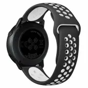 Силиконовый ремешок для Amazfit Bip / Bip U / Bip U Pro / Bip S / Samsung, 20 мм - Sport Nike+
