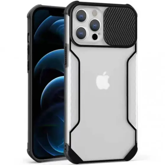 Чехол Camshield matte Ease TPU со шторкой для Apple iPhone 12 Pro Max (6.7"")