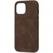 Кожаный чехол Croco Leather для Apple iPhone 12 mini (5.4"")