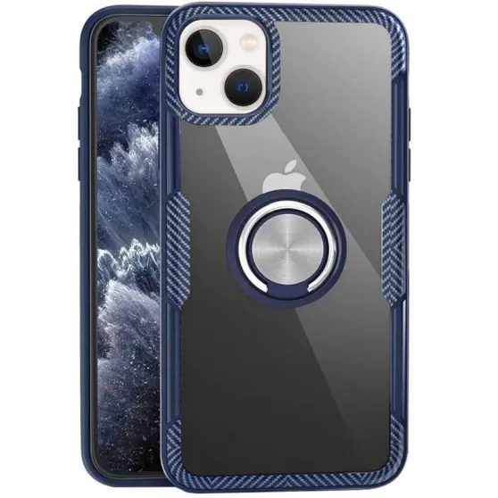 TPU+PC чехол Deen CrystalRing for Magnet (opp) для Apple iPhone 13 (6.1"")