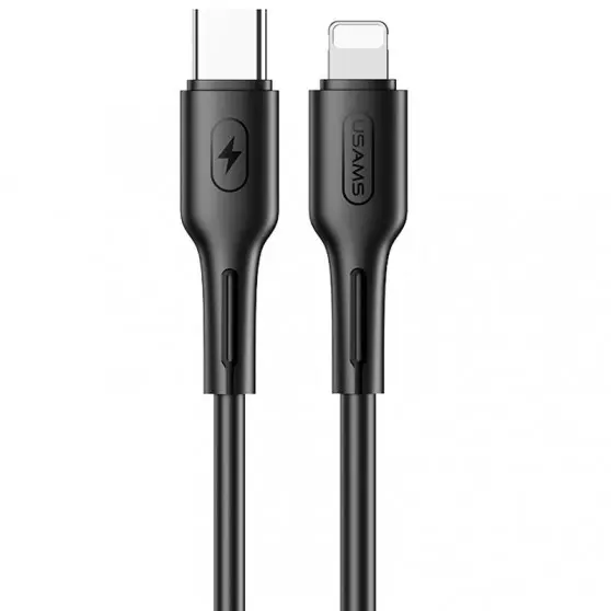 Дата кабель USAMS US-SJ406 U43 Type-C to Lightning PD Fast Charging (1.2m)