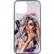 TPU+PC чохол Prisma Ladies для Apple iPhone 11 (6.1"") (Purple)