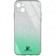 TPU+Glass чехол Swarovski для Apple iPhone 13 (6.1"")