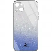 TPU+Glass чехол Swarovski для Apple iPhone 13 (6.1"")