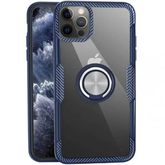 TPU+PC чехол Deen CrystalRing for Magnet (opp) для Apple iPhone 12 Pro Max (6.7"")