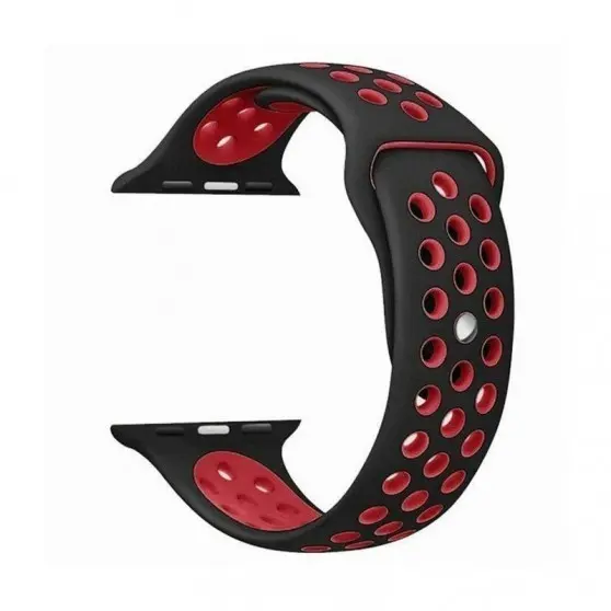 Силиконовый ремешок Sport Nike+ для Apple watch 42mm / 44mm