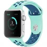 Силиконовый ремешок Sport Nike+ для Apple watch 42mm / 44mm