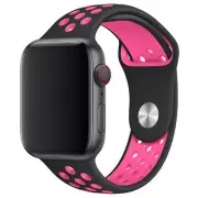 Силиконовый ремешок Sport Nike+ для Apple watch 42mm / 44mm