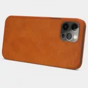 Кожаный чехол (книжка) Nillkin Qin Series для Apple iPhone 12 Pro / 12 (6.1"")