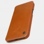 Кожаный чехол (книжка) Nillkin Qin Series для Apple iPhone 12 Pro / 12 (6.1"")