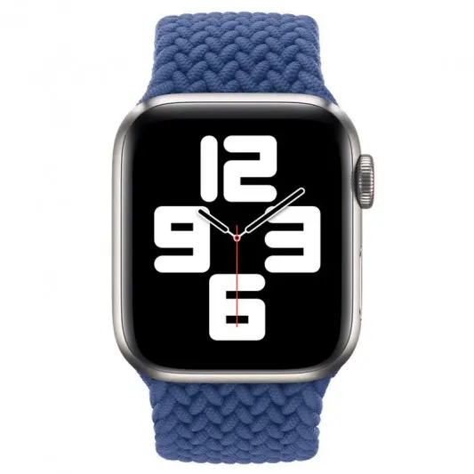 Ремінець Braided Solo Loop для Apple watch 38/40/41 mm (Series SE/7/6/5/4/3/2/1) 125mm - зображення 1 