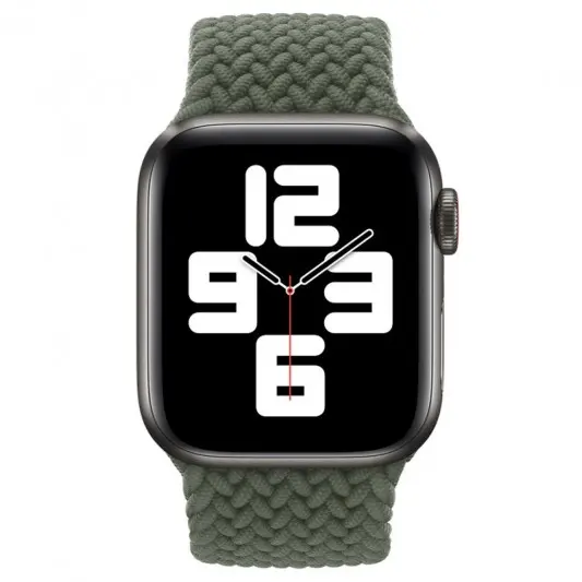 Ремешок Braided Solo Loop для Apple watch 38/40/41 mm (Series SE/7/6/5/4/3/2/1) 125mm - изображение 1