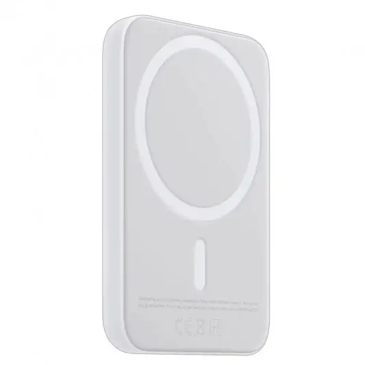 Портативное зарядное устройство Power Bank MagSafe Battery с БЗУ 1460 mAh for Apple (АА) (box), White - изображение 2