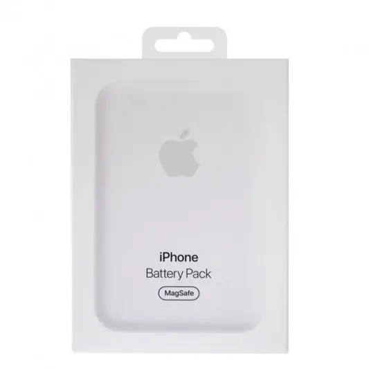 Портативное зарядное устройство Power Bank MagSafe Battery с БЗУ 1460 mAh for Apple (АА) (box), White - изображение 3