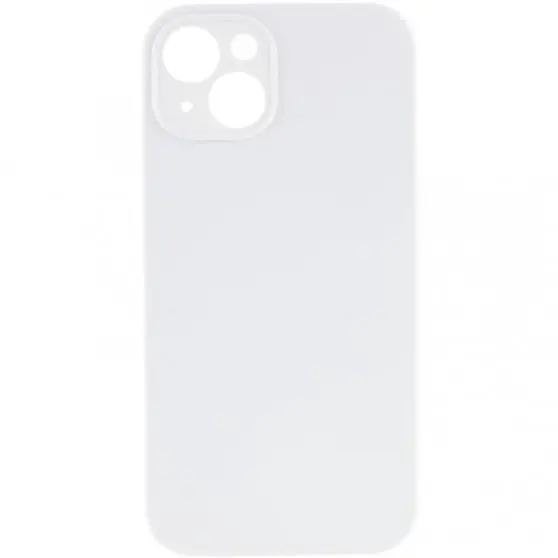Чехол Silicone Case Full Camera Protective (AA) NO LOGO для Apple iPhone 13 (6.1"), Белый / White