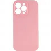 Чехол Silicone Case Full Camera Protective (AA) NO LOGO для Apple iPhone 14 Pro Max (6.7"), Розовый / Light pink