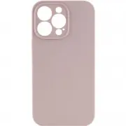 Чехол Silicone Case Full Camera Protective (AA) NO LOGO для Apple iPhone 14 Pro Max (6.7"), Серый / Lavender