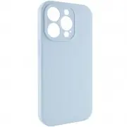 Чехол Silicone Case Full Camera Protective (AA) NO LOGO для Apple iPhone 13 Pro (6.1"), Голубой / Sweet Blue