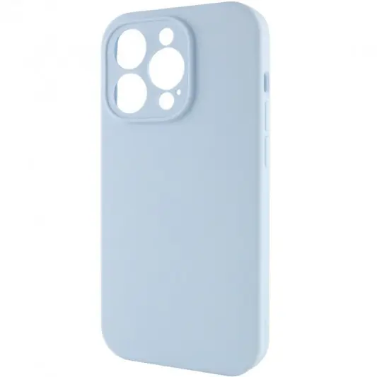 Чехол Silicone Case Full Camera Protective (AA) NO LOGO для Apple iPhone 13 Pro (6.1"), Голубой / Sweet Blue - изображение 2