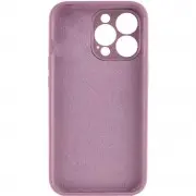 Чохол Silicone Case Full Camera Protective (AA) NO LOGO для Apple iPhone 13 Pro (6.1"), Ліловий / Lilac Pride