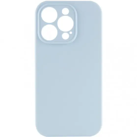 Чохол Silicone Case Full Camera Protective (AA) NO LOGO для Apple iPhone 15 Pro Max (6.7"), Синій / Sweet Blue