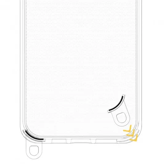 Чохол TPU Transparent with Straps для Apple iPhone 13/14 (6.1"), Clay - зображення 4 