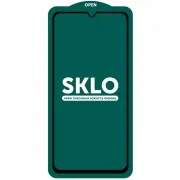 Защитное стекло SKLO 5D (тех.пак) для Samsung Galaxy M15 5G, Черный