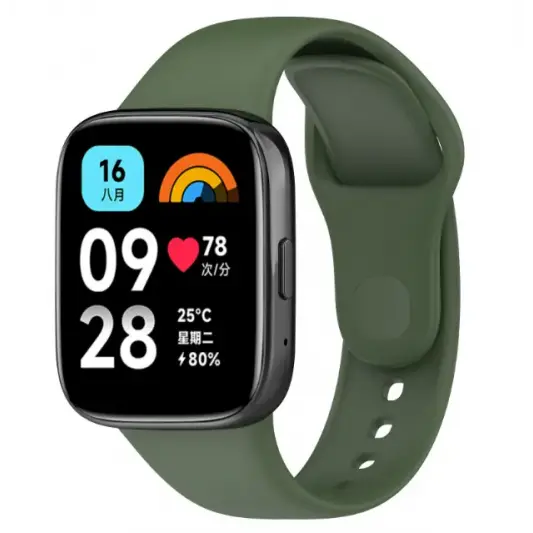 Ремешок для умных часов Redmi Watch 3 Active, зеленого цвета