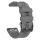 Силіконовий ремінець для годинників Garmin Fenix, forerunner, Instinct - QuickFit 22 мм, Gray