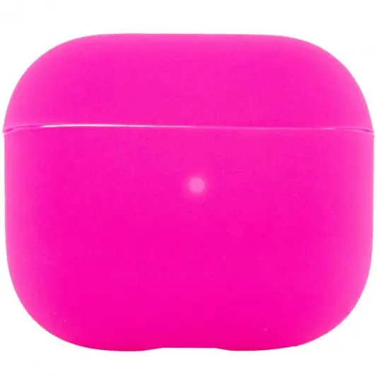 Силиконовый футляр для наушников AirPods 3, Розовый / Pink Neon
