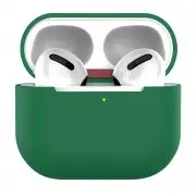 Силиконовый футляр для наушников AirPods 3, Зеленый / Dark green