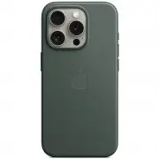 Чохол FineWoven (AAA) with MagSafe для iPhone 15 Pro Max, (Ever Green)