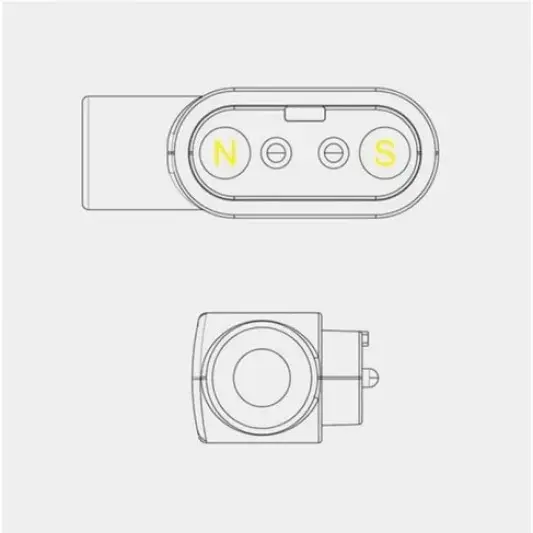 Кабель зарядки SmartEra для смарт годинника Amazfit Pop 3S / Pop 3R, чорний - зображення 5 
