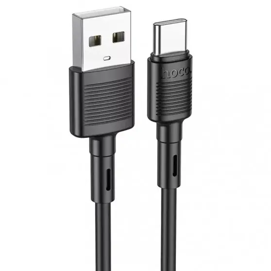 USB кабель Hoco X83 Victory USB для Type-C (1m), Black